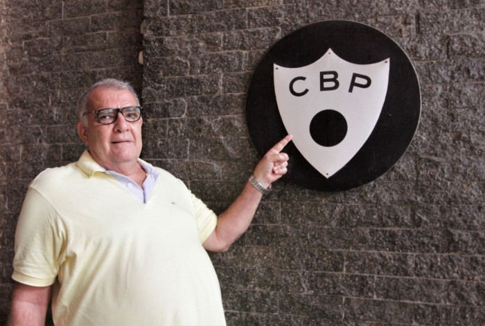 Ernesto Marinho, Presidente do Bloco Carnavalesco Cordão do Bola Preta, nesta quarta feira (05).