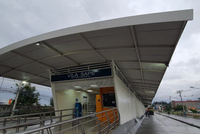 Estação Vila Sapê, Jacarepaguá, estava fechada desde o dia 3/01