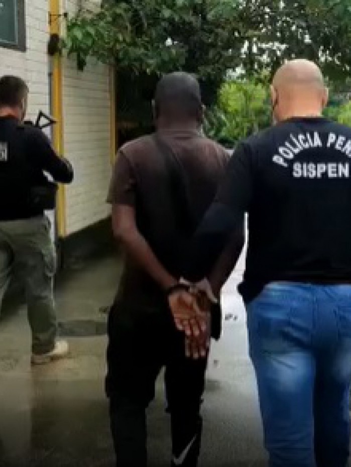 Policiais penais prenderam Fernando Ramos Moreira, de 32 anos, foragido do sistema penitenciário desde 2014