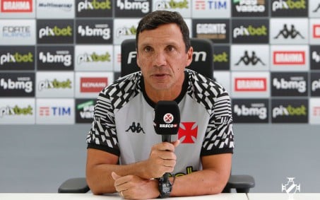 Zé Ricardo não esconde sentimento após tropeço do Vasco em casa: 'Decepção' 