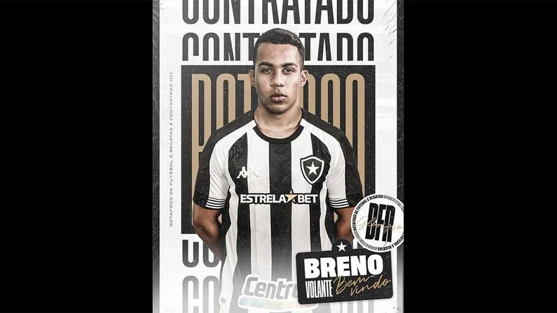 Breno é o novo reforço do Botafogo
