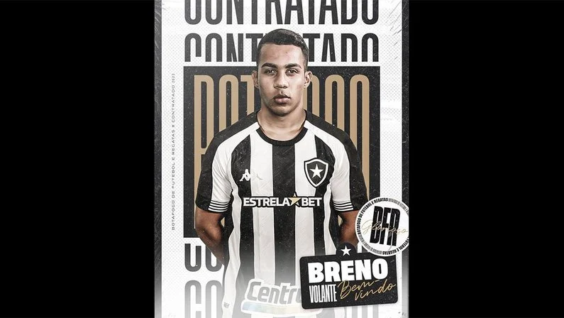 Breno &eacute; o novo refor&ccedil;o do Botafogo