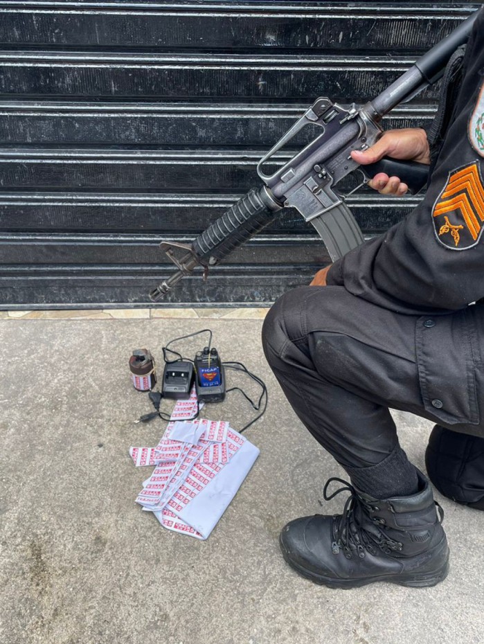 A ação contou com a participação de diversas equipes de batalhões da Zona Norte