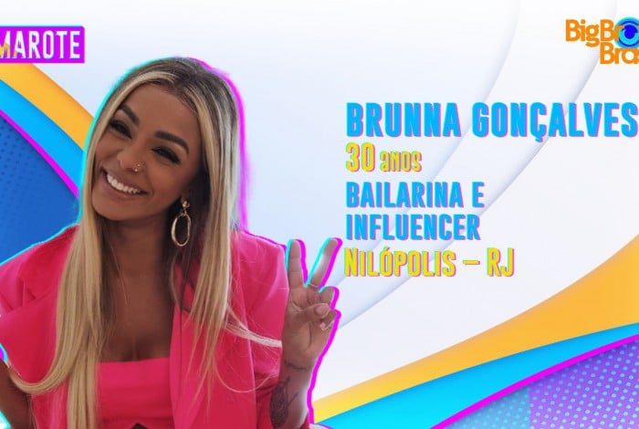 Brunna Gonçalves é confirmada no grupo Camarote