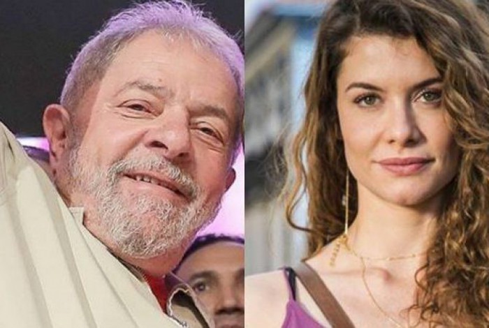 Aline Moraes declarou apoio ao ex-presidente Lula