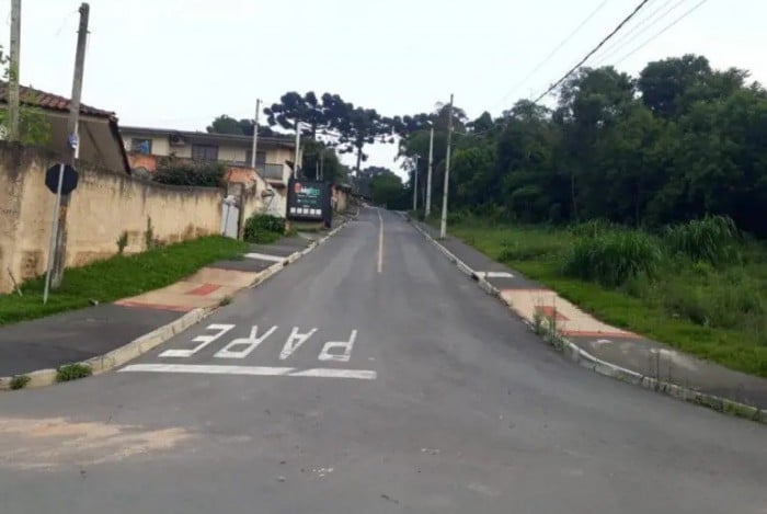 Local onde acontecer o crime, na Região Metropolitana de Curitiba