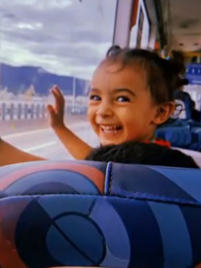 Ana Karen sofreu lesões no rosto e na altura da coluna cervical