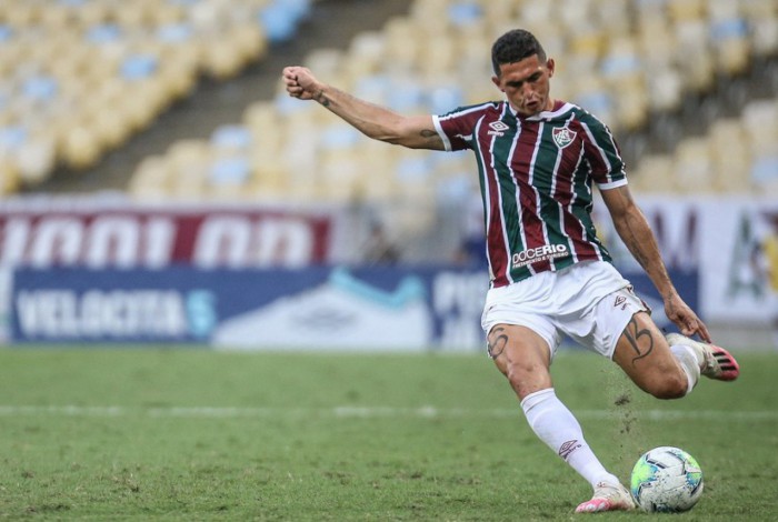 Danilo Barcelos atuando pelo Fluminense