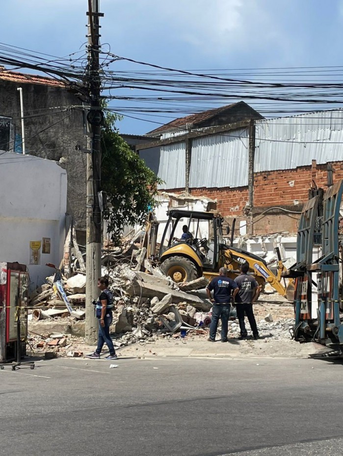 Prefeitura do Rio desocupa imóvel na Rua Frei Caneca, no Centro do Rio, nesta quarta-feira (19)