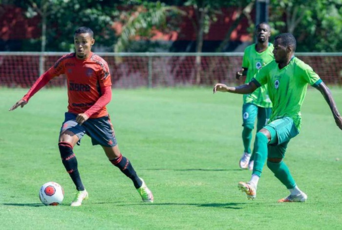 Flamengo venceu o Boavista em jogo-treino