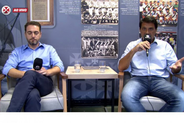 O vice jurídico, Zeca Bulhões, e o vice geral, Roberto Duque Estrada, falam sobre a SAF no Vasco