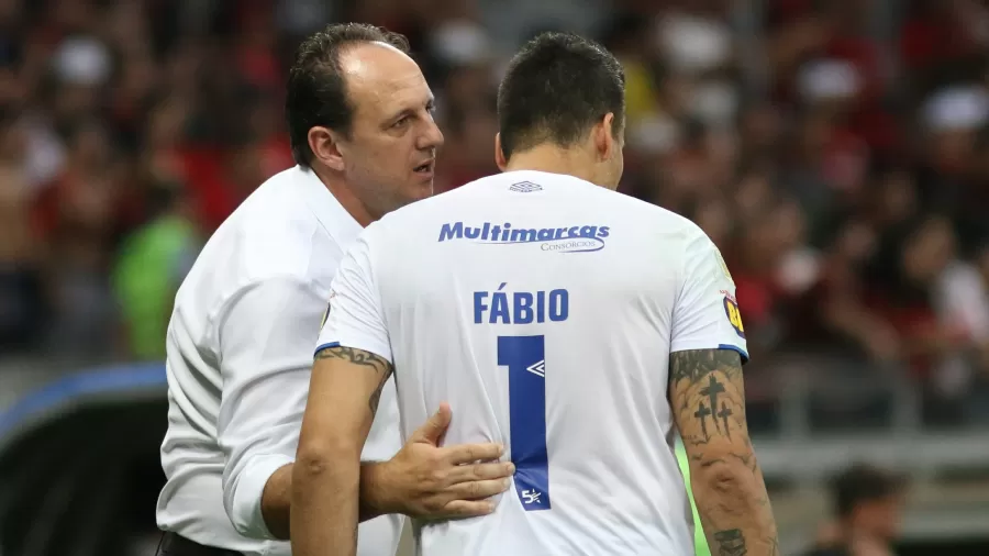 F&aacute;bio e Rog&eacute;rio Ceni trabalharam juntos no Cruzeiro