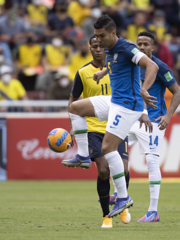 Casemiro -- Seleção Brasileira - Lucas Figueiredo/CBF