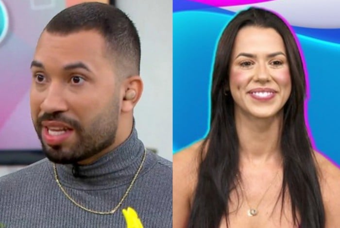 Gil do Vigor se anima com entrada de Larissa na Casa de Vidro do 'BBB 22'