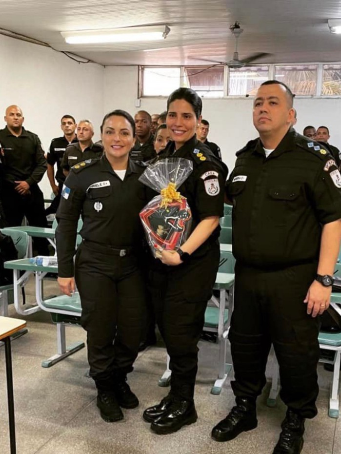 A capacita&ccedil;&atilde;o contou com a presen&ccedil;a da Comandante do 39&ordm; BPM, a tenente-coronel Daniele Neder, do Major PM Moreira, subcomandante da unidade, oficiais e pra&ccedil;as do efetivo do 39&ordm; BPM