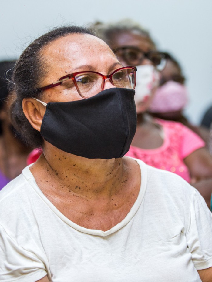  O projeto Caf&eacute; Cidad&atilde;o promove a intera&ccedil;&atilde;o entre usu&aacute;rios do Cras e integrantes da Secretaria de Assist&ecirc;ncia Social, Cidadania e Mulher