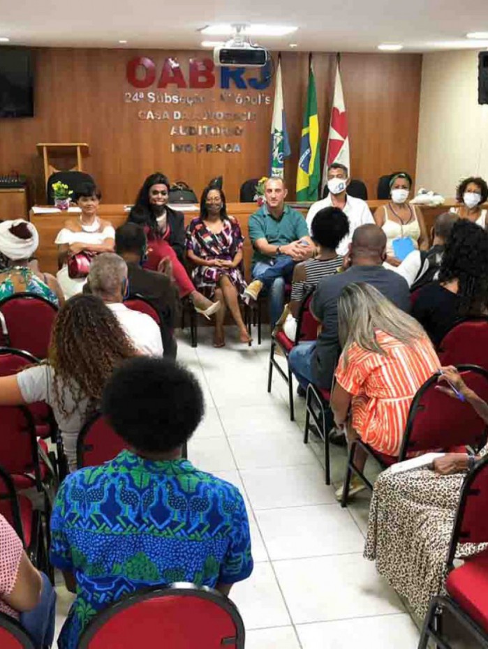 O encontro aconteceu na OAB Nil&oacute;polis, no Centro