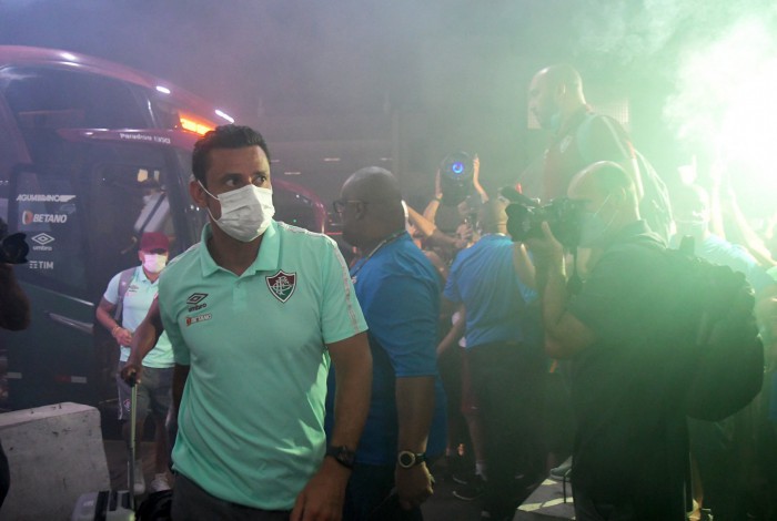 Fluminense chega a Colômbia para a Libertadores