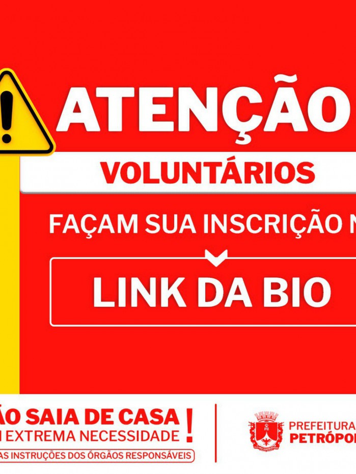 Interessados vão atuar no recebimento e organização de todo material, que chega de várias partes de Petrópolis e também do Brasil