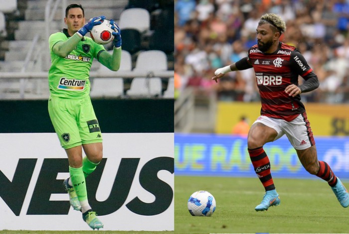 Goleiro do Botafogo, Gatito Fernández terá a missão de parar Gabigol, atacante do Flamengo