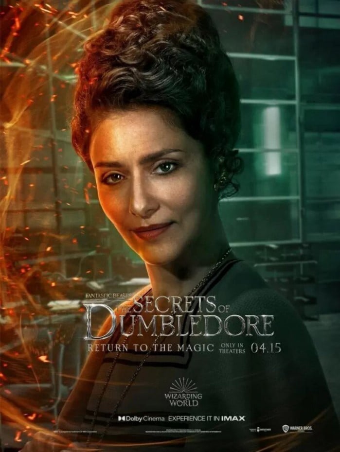 Maria Fernanda Cândido em 'Animais Fantásticos e os Segredos de Dumbledore'