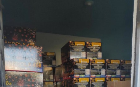 Polícia Civil apreende mais de uma tonelada de materiais explosivos em depósito na Taquara