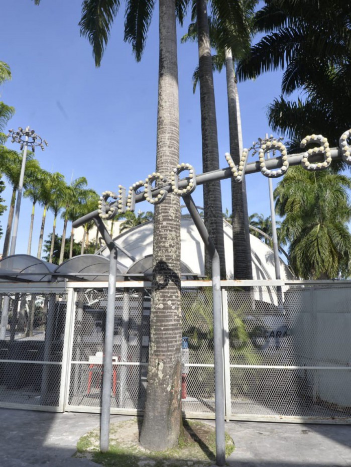 Fachada da casa de shows Circo Voador, na Lapa