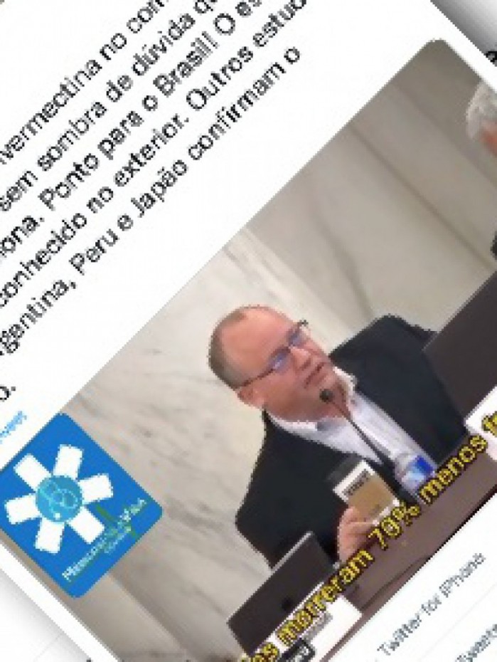 &Eacute; enganosa postagem que afirma que estudo concluiu ser a ivermectina eficaz contra a covid-19 