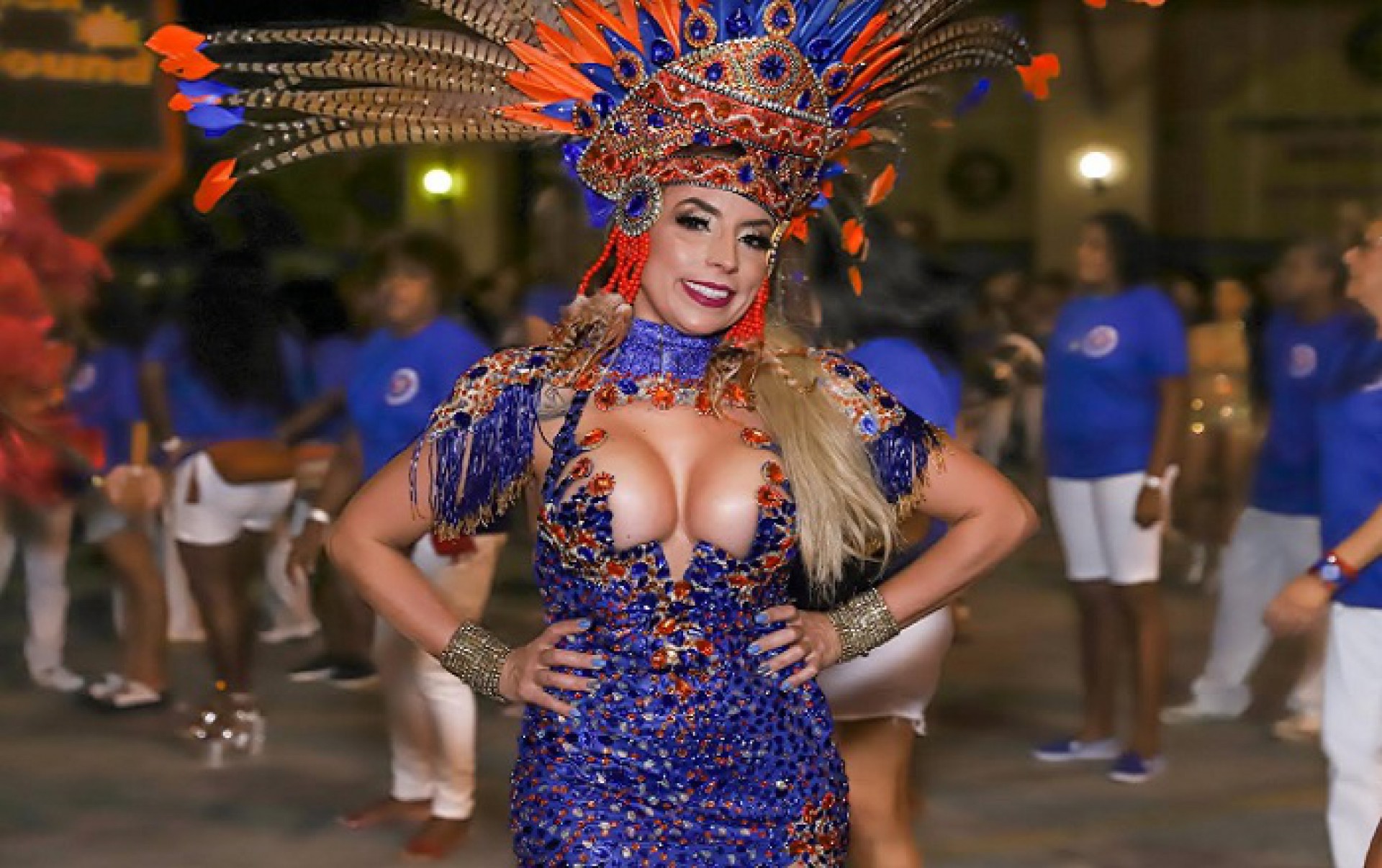 Unidos da Tijuca transforma a passista Ana Filipa em musa