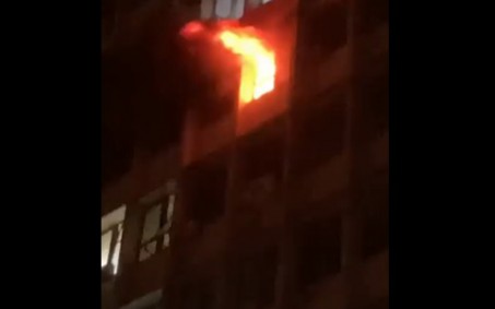 Incêndio atinge hospital universitário da UFRJ; Vídeo