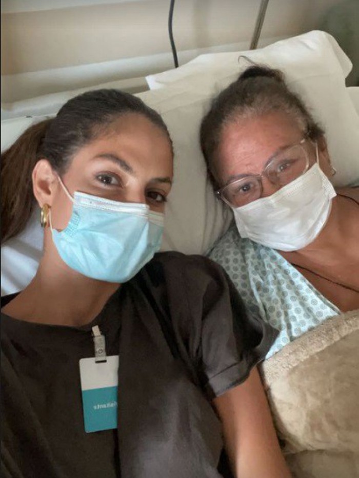 Mari Gonzalez com a mãe, Sonia Gonzalez