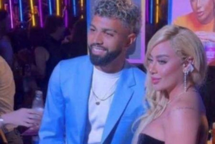 Gabigol e Rafaella Santos