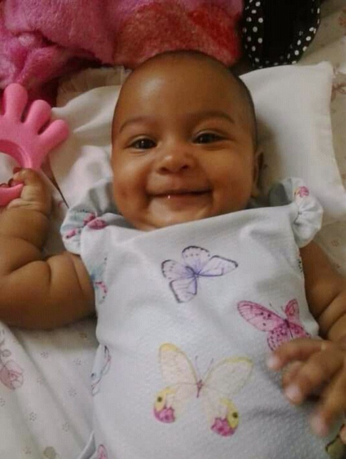 Maria Sofia Flora, de 1 ano e 10 meses, teria sido morta pela mãe e o padrasto em Realengo, Zona Oeste do Rio