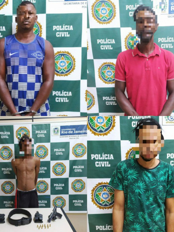 Entre os capturados, um músico foragido por estupro foi capturado em uma ilha no Rio. 