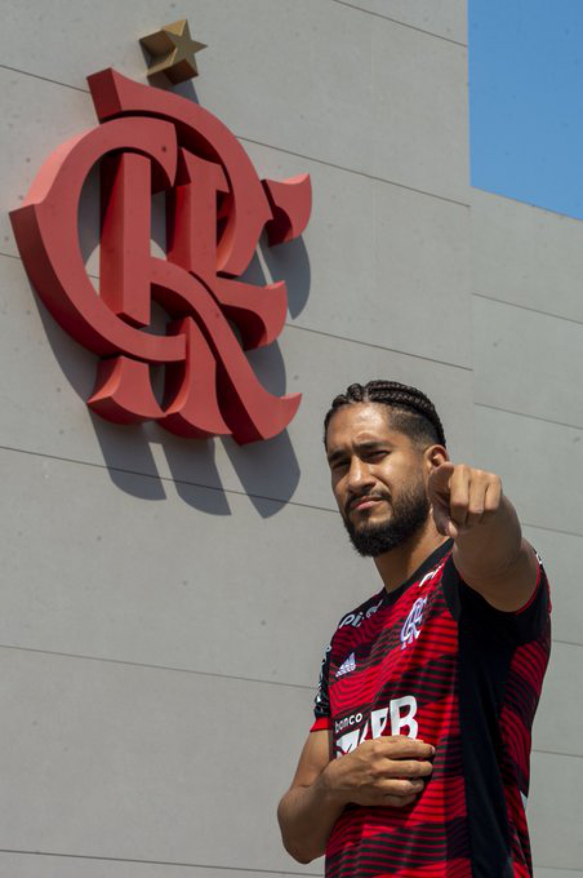 Pablo do Flamengo - marcelo cortes / CRF
