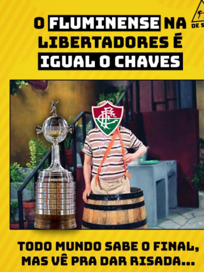 Memes: Rivais ironizam eliminação do Fluminense na Libertadores