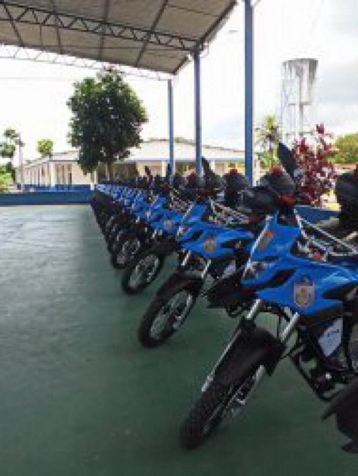 Novas motocicletas e reformas vão beneficiar Barra e demais municípios atendidos pelo 10º Batalhão