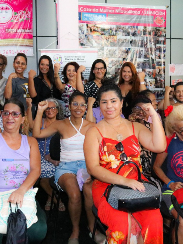 A Casa da Mulher, durante a manh&atilde;, promoveu uma live na p&aacute;gina do Facebook da institui&ccedil;&atilde;o para mostrar o trabalho de outra entidade: As Justiceiras