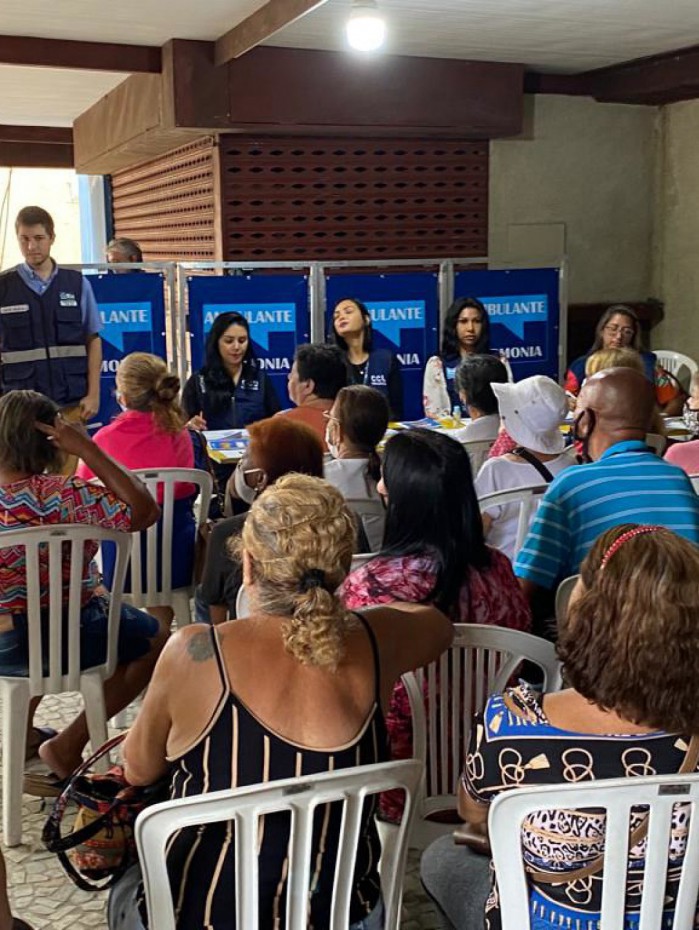 O secret&aacute;rio de Ordem P&uacute;blica, Brenno Carnevale e o Subprefeito da Zona Sul F&aacute;vio Valle, participaram da etapa de expans&atilde;o do programa Ambulante em Harmonia, nesta ter&ccedil;a-feira (22) no bairro do Catete, na Zona Sul