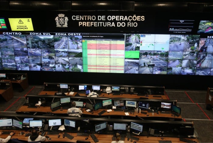Centro de Operações da prefeitura do Rio 