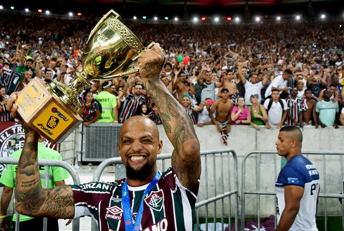 Felipe Melo conquistou o primeiro título pelo Fluminense