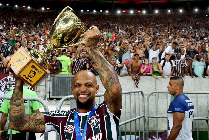 Felipe Melo é um dos líderes do elenco do Fluminense