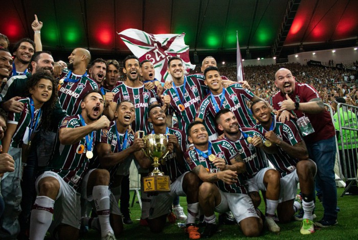 Fluminense comemora título do Carioca