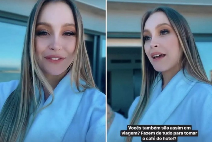 Carla Diaz fala sobre sua ida ao Uruguai nos stories