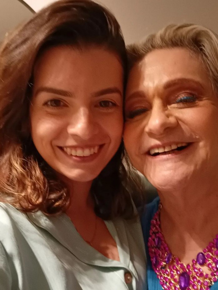 Fafy Siqueira e a esposa, Fernanda Lorenzoni