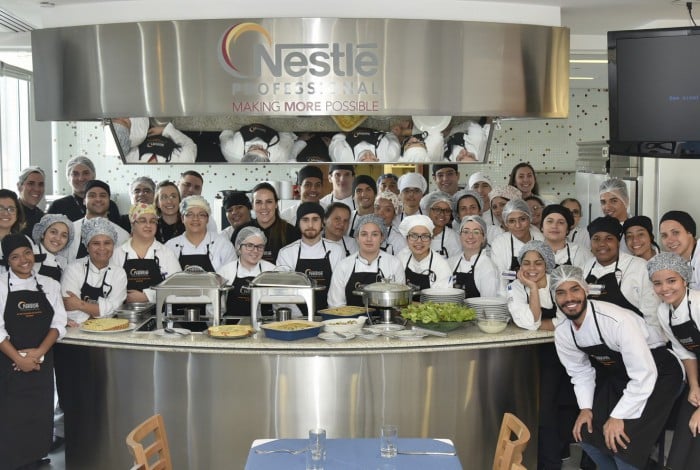 A 8ª edição do Nestlé Profissional oferecerá 500 vagas de formação em todo o país