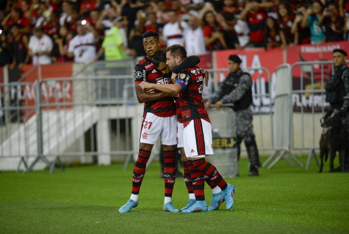 Bruno Henrique, Gabigol e Everton Ribeiro: destaques do Mengão