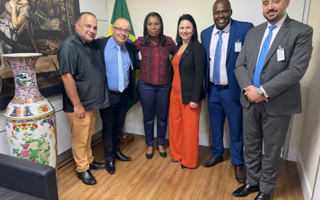 Representantes da Câmara de Nova Iguaçu participam de reuniões em Brasília