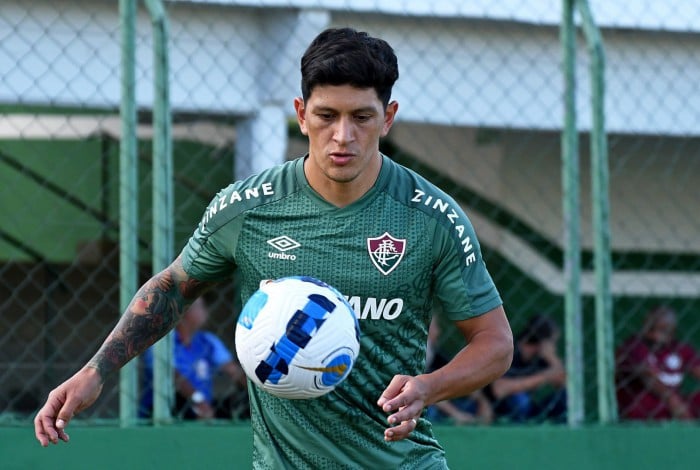 Germán Cano é o artilheiro do Fluminense na temporada, com 10 gols