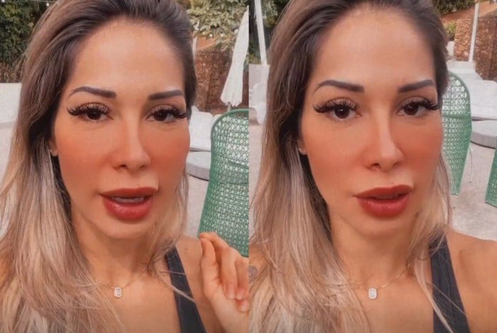 Maíra Cardi explica sono excessivo do marido 